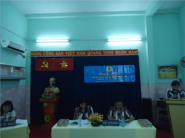 Đại hội Công đoàn mầm non 14B nhiệm kỳ 2017- 2022.